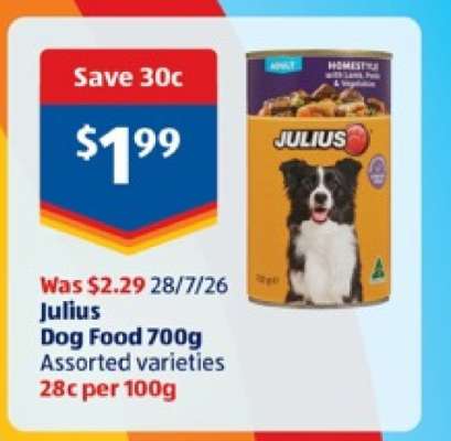 Julius Dog Food 700g