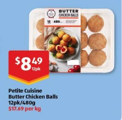 Petite Cuisine Butter Chicken Balls