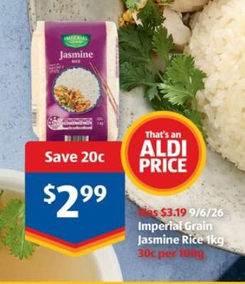 Imperial Grain Jasmine Rice 1kg