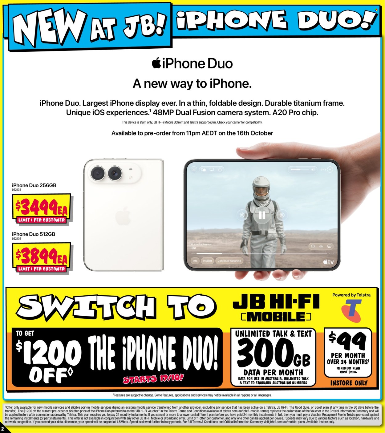 JB Hi-Fi catalogue - 15.10.2026 - 28.10.2026. Page 2