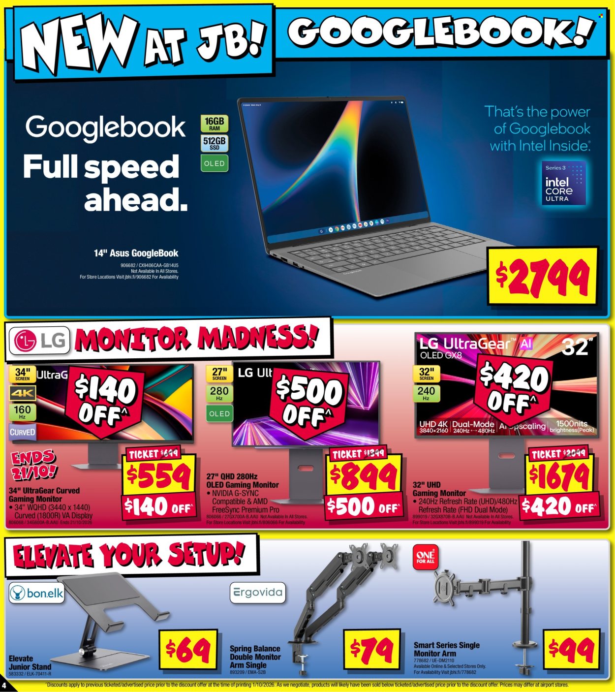 JB Hi-Fi catalogue - 15.10.2026 - 28.10.2026. Page 4