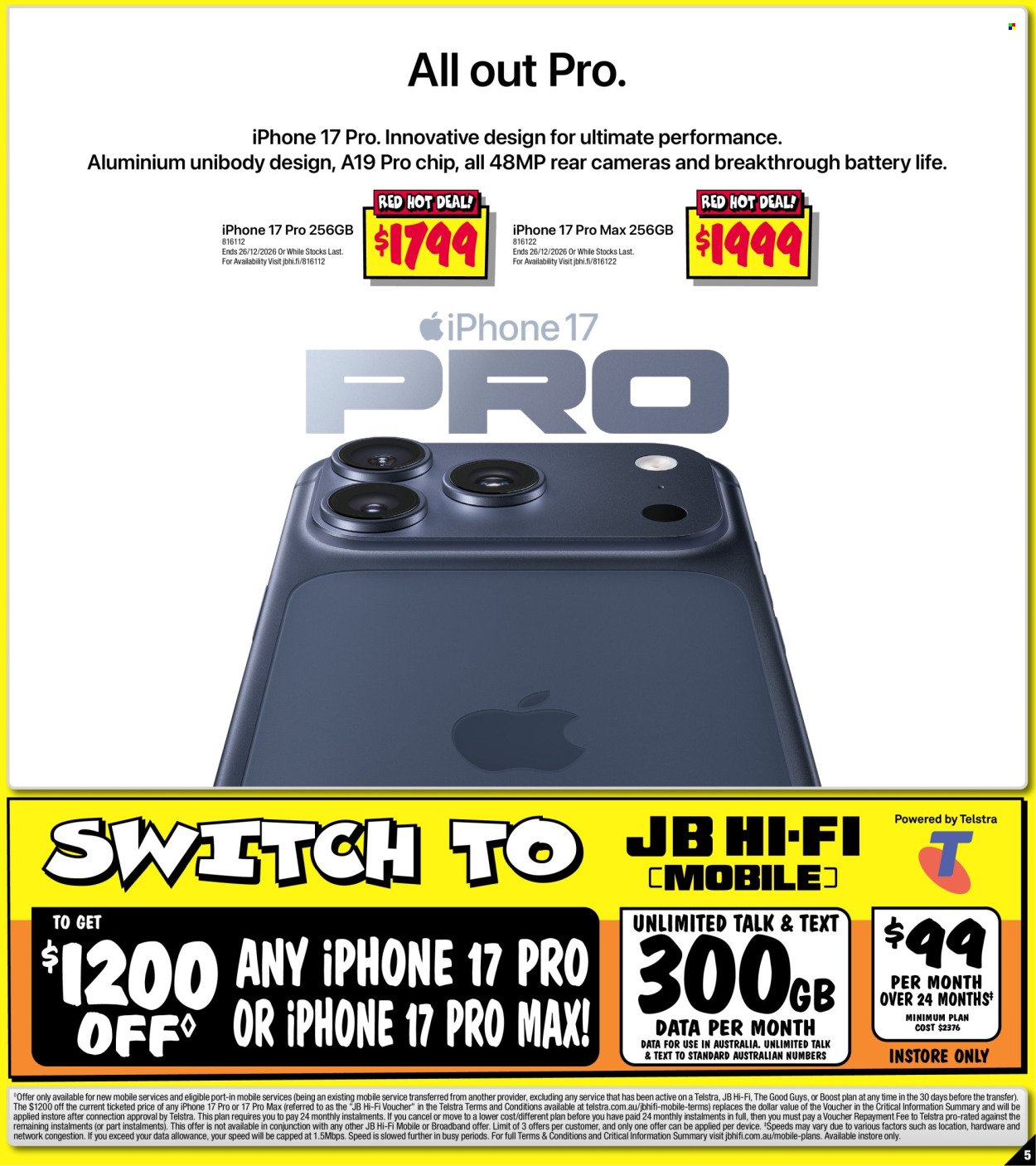 JB Hi-Fi catalogue - 15.10.2026 - 28.10.2026. Page 5