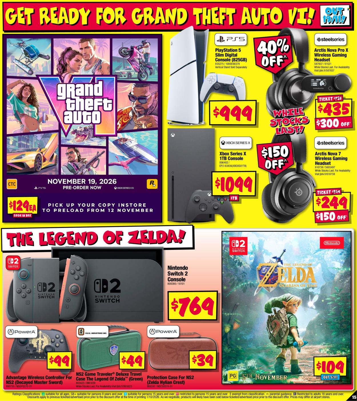 JB Hi-Fi catalogue - 15.10.2026 - 28.10.2026. Page 15