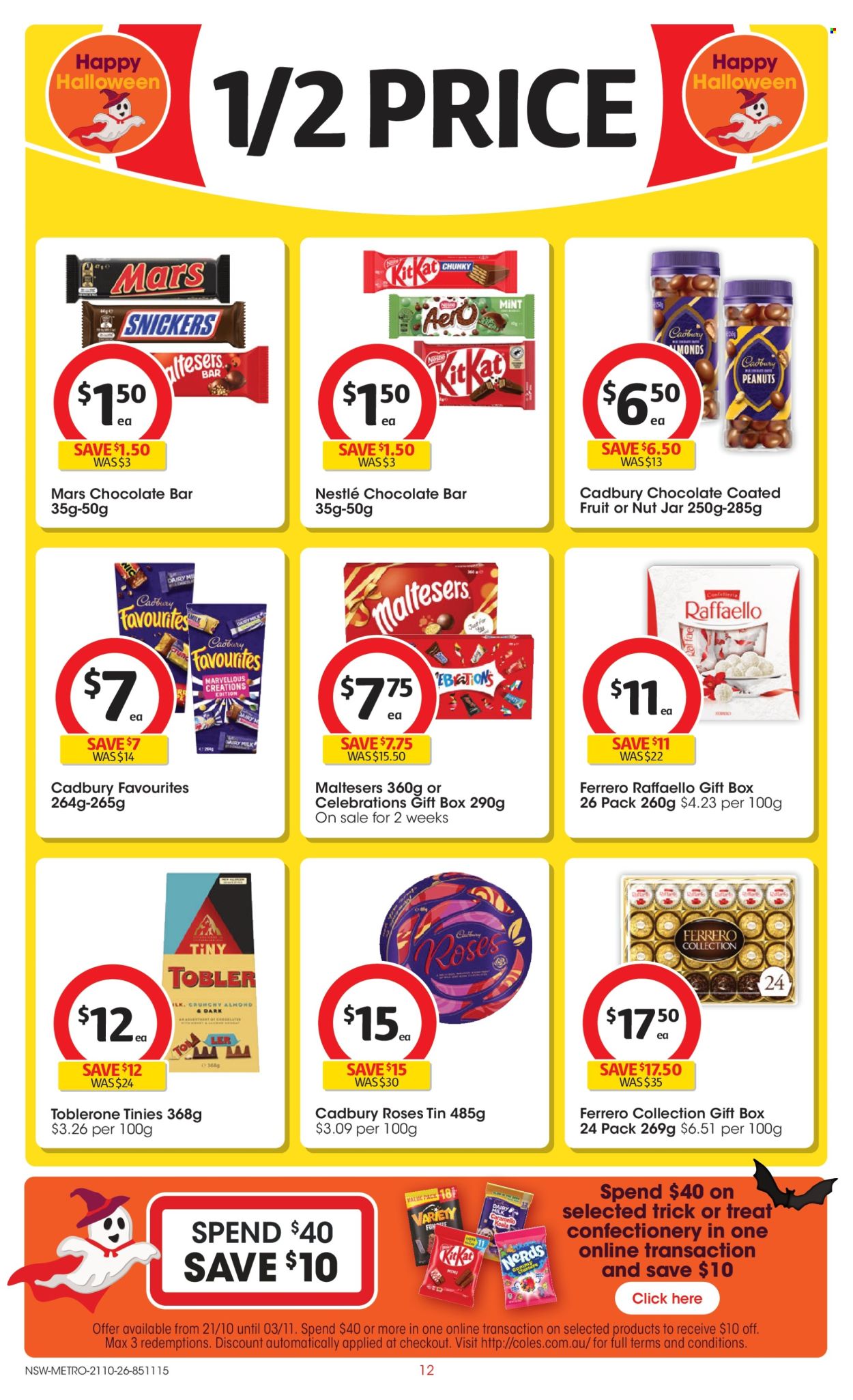 Coles catalogue - 21.10.2026 - 27.10.2026. Page 12