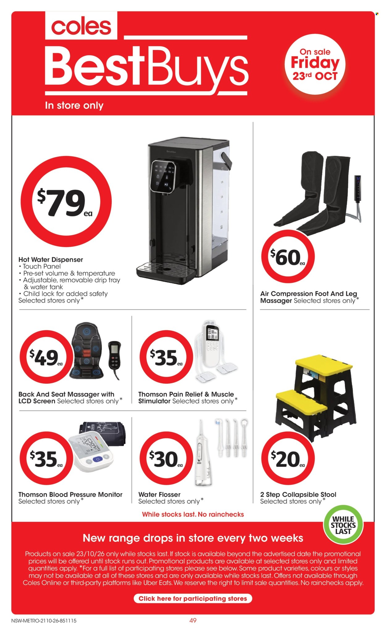 Coles catalogue - 21.10.2026 - 27.10.2026. Page 49