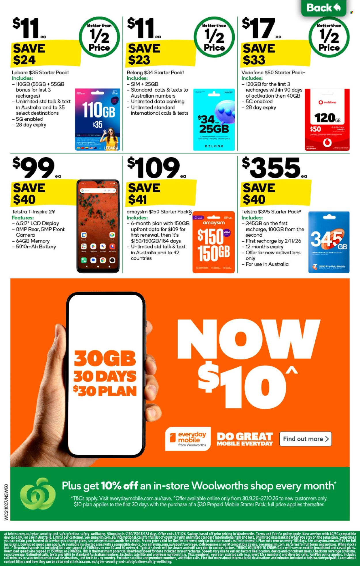 Woolworths catalogue - 21.10.2026 - 27.10.2026. Page 50