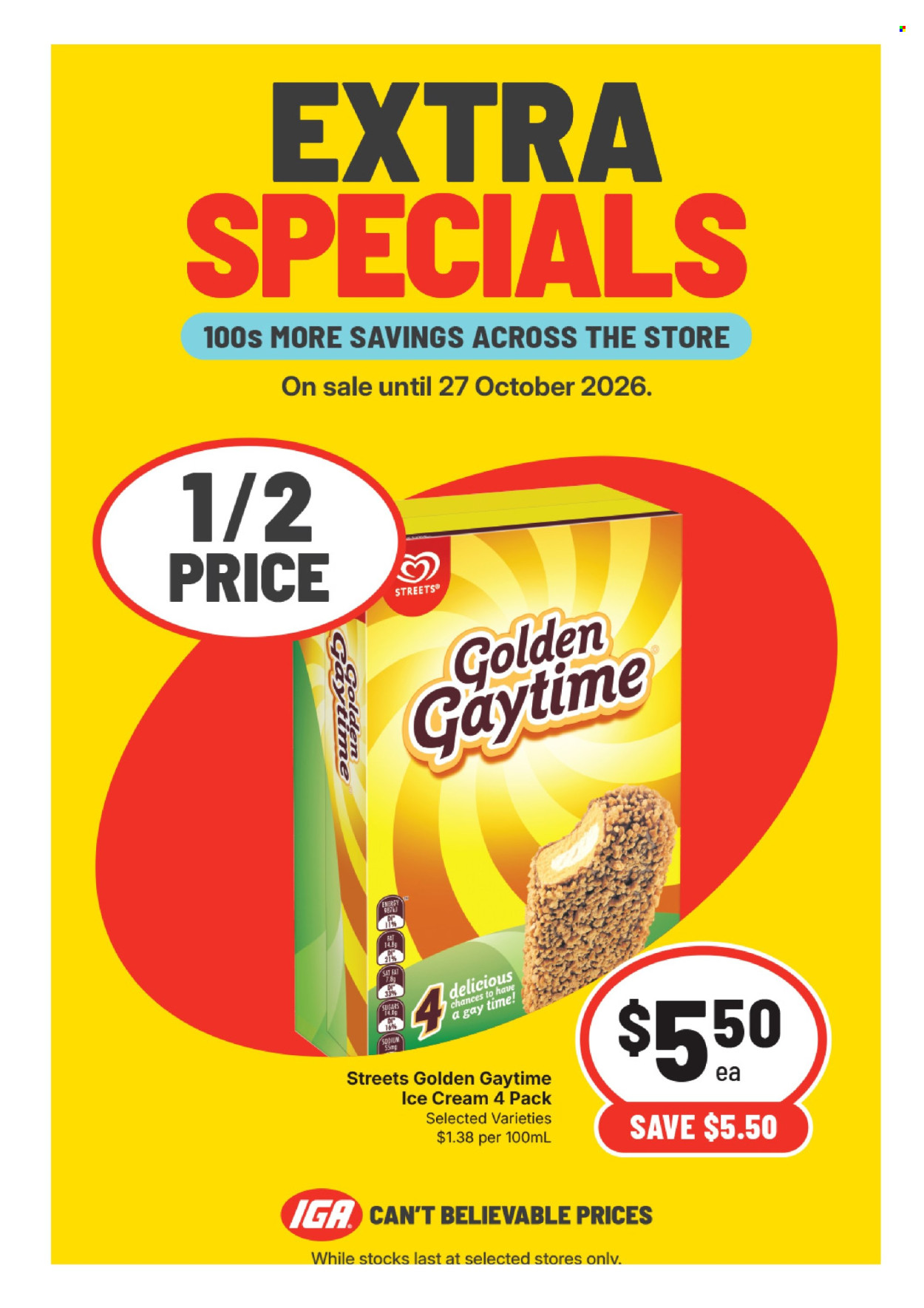 IGA catalogue - 21.10.2026 - 27.10.2026. Page 4