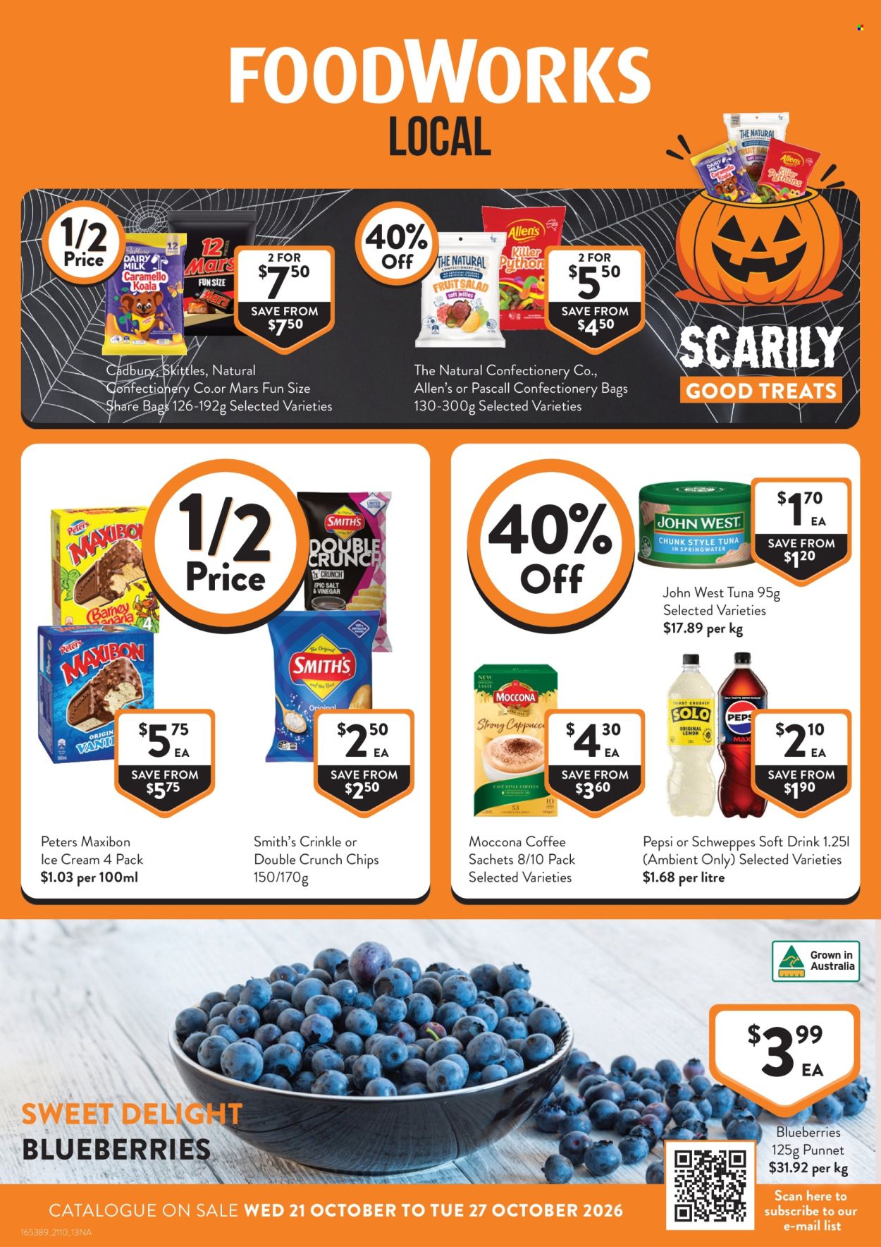 Foodworks catalogue - 21.10.2026 - 27.10.2026. Page 1