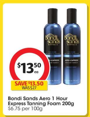 Bondi Sands Aero 1 Hour Express Tanning Foam 200g