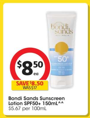 Bondi Sands Sunscreen Lotion SPF50+ 150mL