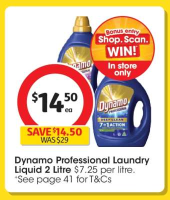 Dynamo Professional Laundry Liquid 2 Litre