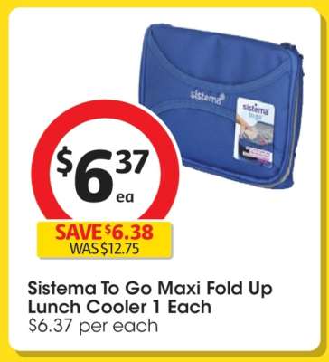 Sistema To Go Maxi Fold Up Lunch Cooler 1 Each