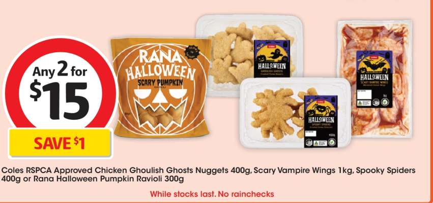 Coles RSPCA Approved Halloween Products
