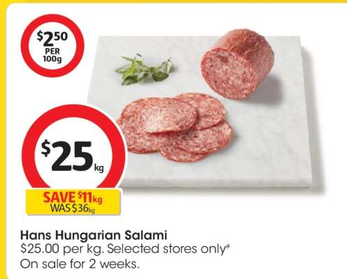 Hans Hungarian Salami