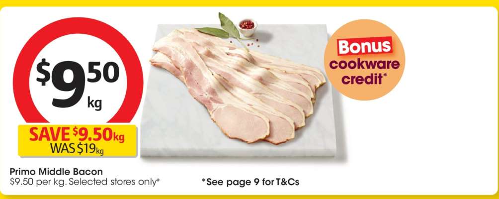 Primo Middle Bacon