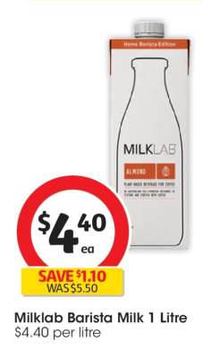 Milklab Barista Milk 1 Litre