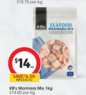 KB's Marinara Mix 1kg