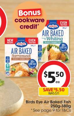Birds Eye Air Baked Fish