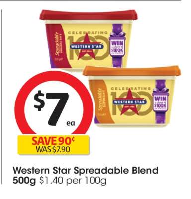 Western Star Spreadable Blend 500g