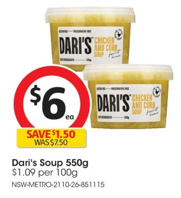 Dari's Soup 550g