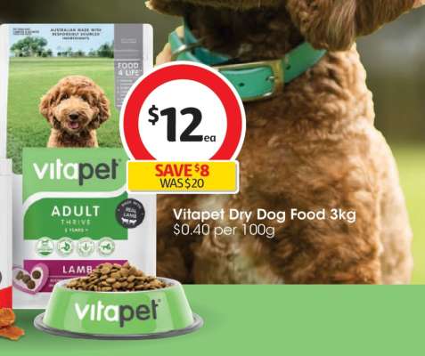 Vitapet Dry Dog Food 3kg