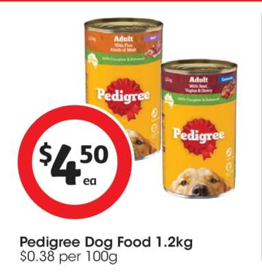 Pedigree Dog Food 1.2kg