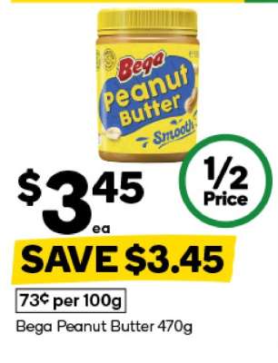Bega Peanut Butter 470g