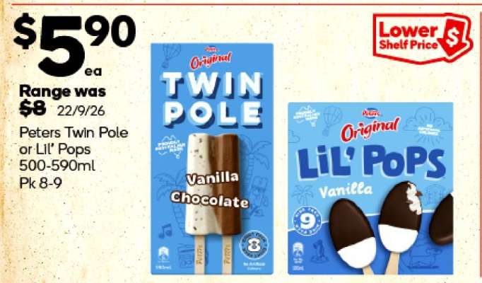 Peters Twin Pole or Lil’ Pops