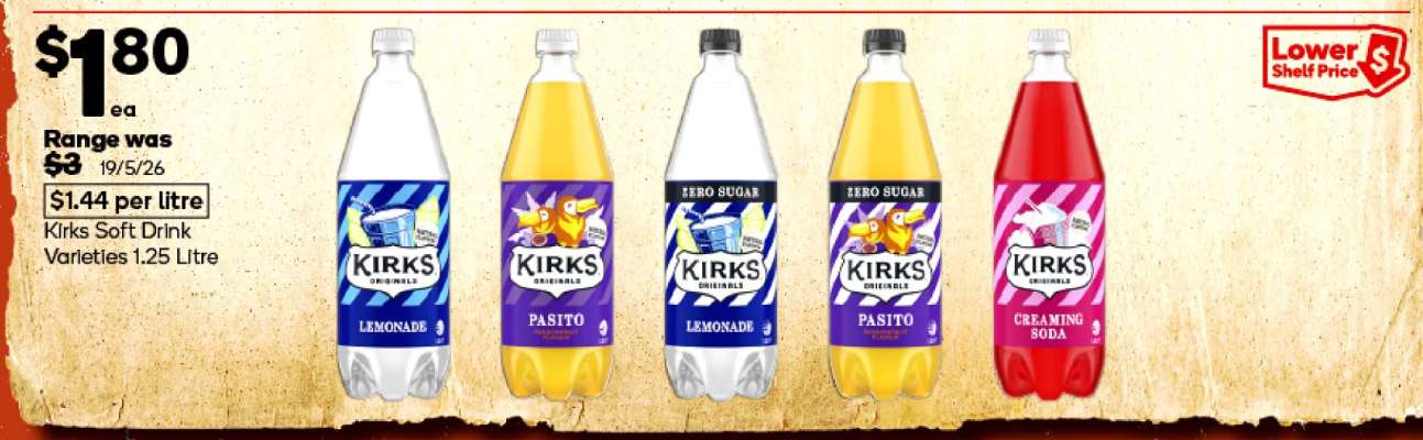 Kirks Soft Drink