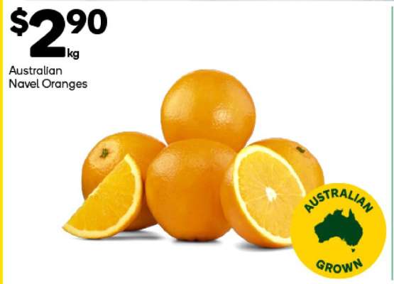 Australian Navel Oranges