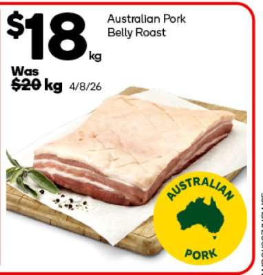 Australian Pork Belly Roast