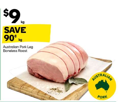 Australian Pork Leg Boneless Roast