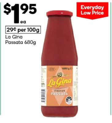 La Gina Passata 680g