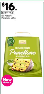 Ital Pistachio Panettone 800g