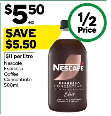 Nescafé Espresso Coffee Concentrate 500ml
