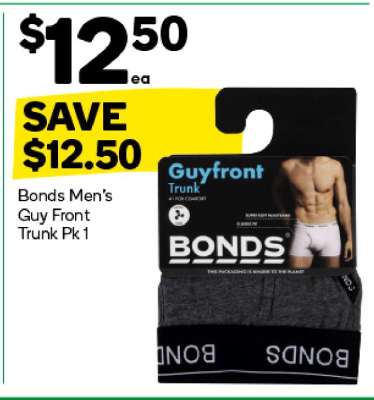 Bonds Men's Guy Front Trunk Pk 1