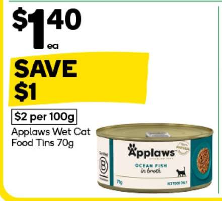 Applaws Wet Cat Food Tins 70g