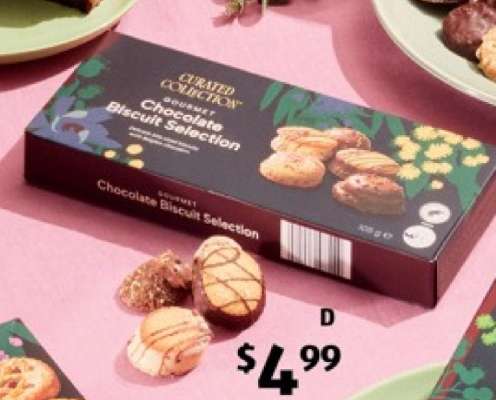 Gourmet Chocolate Biscuit Selection