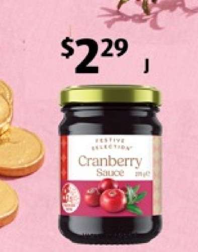 Festive Selection Cranberry Sauce