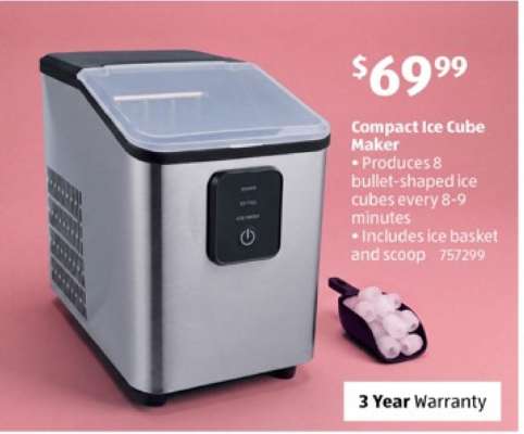 Compact Ice Cube Maker