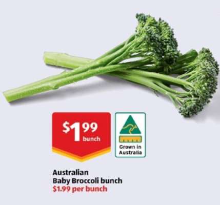 Australian Baby Broccoli Bunch